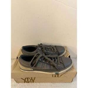 Penguin loafers men’s 8.5 gray‎ laces
